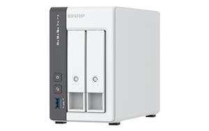 QNAP TS-216G server NAS e di archiviazione Tower Collegamento ethernet LAN Bianco Cortex-A55