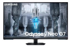 Samsung S43CG700NU Monitor PC 109,2 cm (43) 3840 x 2160 Pixel 4K Ultra HD LED Nero, Bianco