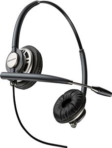 POLY EncorePro 720D with Quick Disconnect Binaural Digital Headset TAA Auricolare Cablato A Padiglione Musica e Chiamate Nero