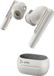 POLY Voyager Free 60/60+ Microsoft Teams Certified White Earbuds (2 Pieces)