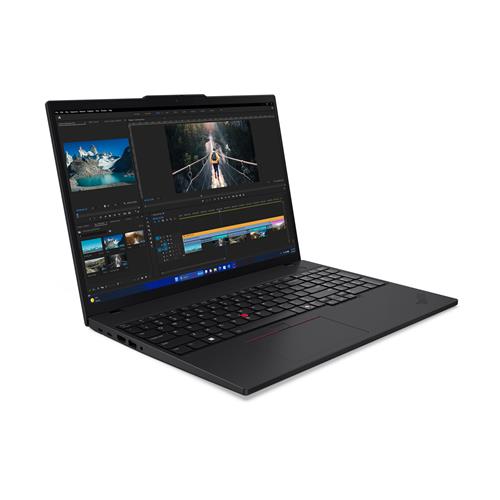 Lenovo ThinkPad T16 Gen 3 Intel Core Ultra 5 125H Computer portatile 40,6 cm (16) WUXGA 16 GB DDR5-SDRAM 512 GB SSD Wi-Fi 7 (802.11be) Windows 11 Pro Nero