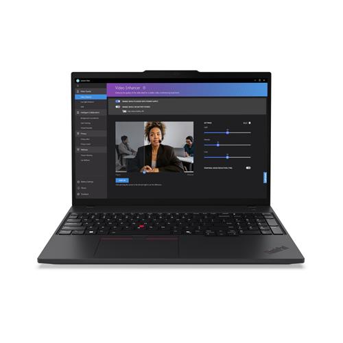 Lenovo ThinkPad T16 Gen 3 Intel Core Ultra 5 125H Computer portatile 40,6 cm (16) WUXGA 16 GB DDR5-SDRAM 512 GB SSD Wi-Fi 7 (802.11be) Windows 11 Pro Nero