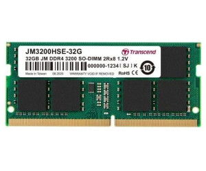 32GB JM DDR4 3200MHZ SO-DIMM 2RX8 2GX8 CL22 1.2V