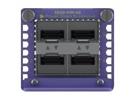 5520 VERSATILE INTERFACE MODULE WITH FOUR 10GBE SFP+ PORTS SUPPO