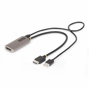 StarTech.com 148B-HDMI-DP-8K cavo e adattatore video 0,3 m HDMI tipo A (Standard) Nero, Argento