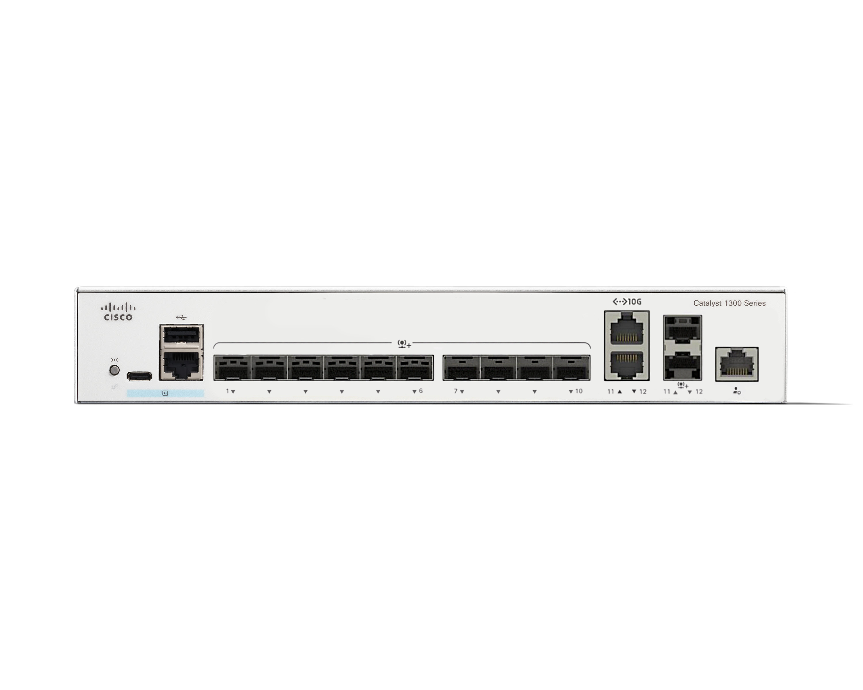 Cisco Catalyst C1300-12XS switch di rete Gestito L2/L3 Grigio
