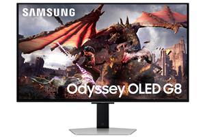 Samsung G80SD Monitor PC 81,3 cm (32) 3840 x 2160 Pixel 4K Ultra HD Argento