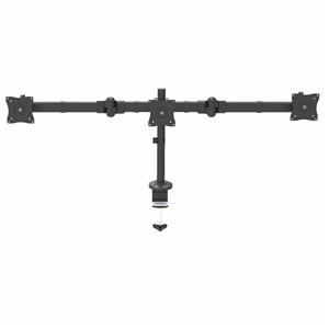 StarTech.com ARMTRIO supporto da tavolo per Tv a schermo piatto 61 cm (24) Nero