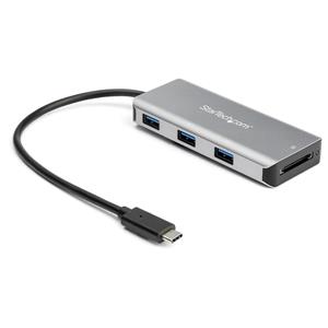 StarTech.com HB31C3ASDMB replicatore di porte e docking station per laptop USB 3.2 Gen 2 (3.1 Gen 2) Type-C Nero, Grigio