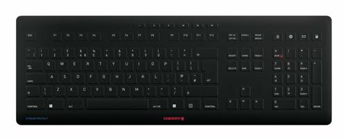 CHERRY JK-8552GB-2 tastiera Universale RF Wireless QWERTY Inglese UK Nero