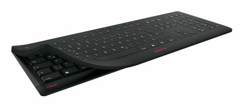 CHERRY JK-8552GB-2 tastiera Universale RF Wireless QWERTY Inglese UK Nero