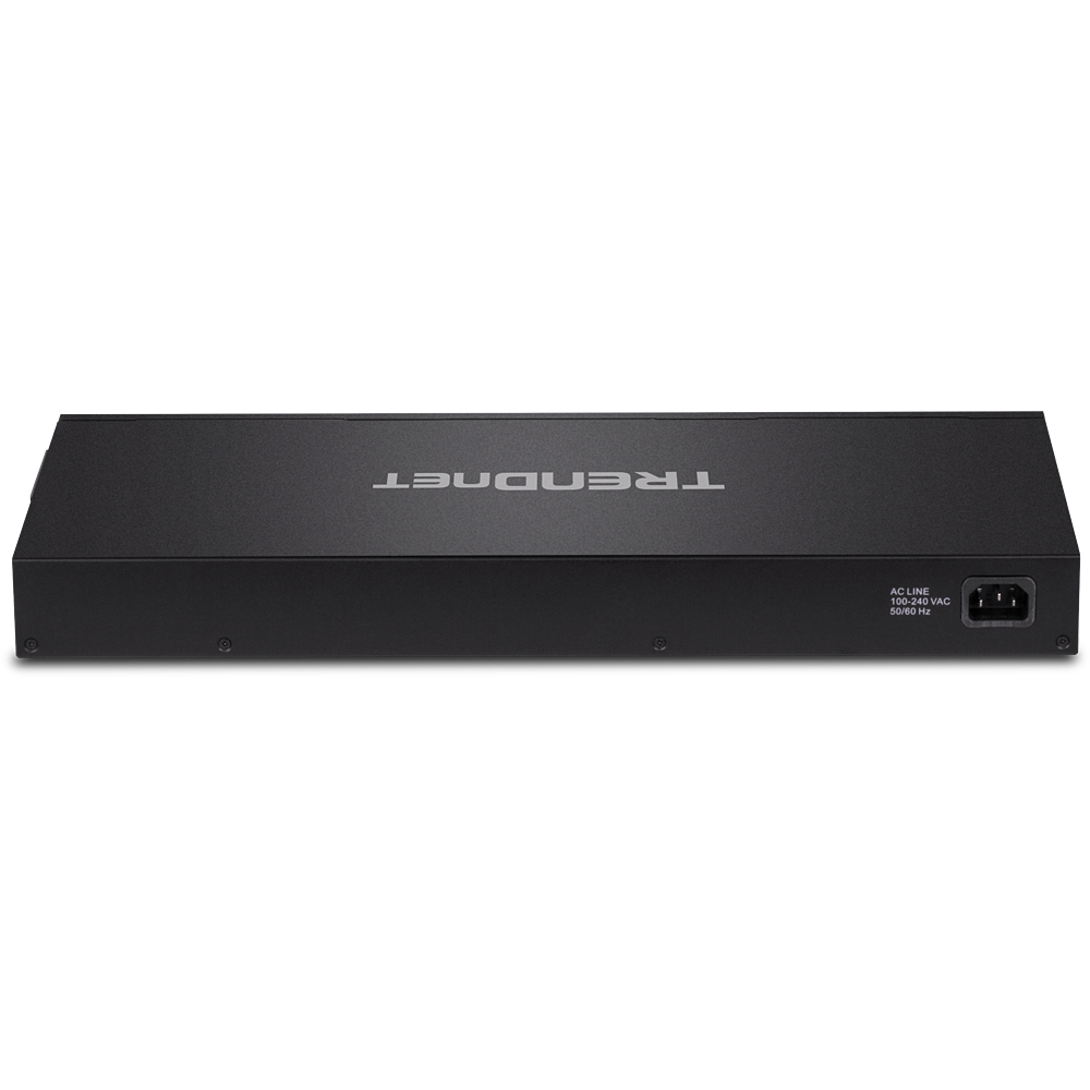 Trendnet TPE-3018LS switch di rete Gestito Gigabit Ethernet (10/100/1000) Supporto Power over Ethernet (PoE) 1U Nero