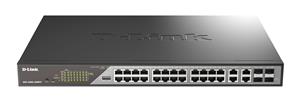 D-Link DSS-200G-28MPP switch di rete Gestito L2 Gigabit Ethernet (10/100/1000) Supporto Power over Ethernet (PoE) 1U Grigio