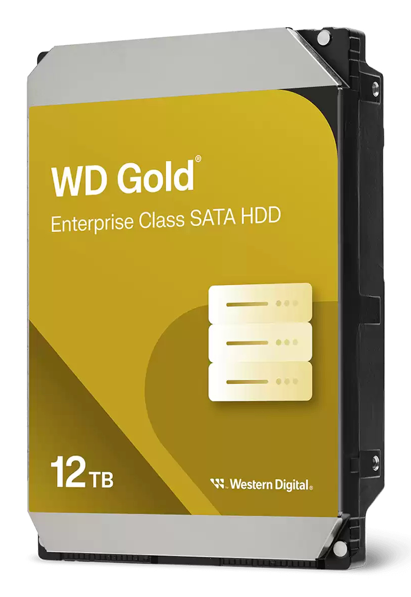 Western Digital Gold WD122KRYZ disco rigido interno 12 TB 7200 Giri/min 512 MB 3.5