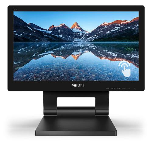 Philips 162B9T/00 Monitor PC 39,6 cm (15.6) 1366 x 768 Pixel HD LCD Touch screen Nero