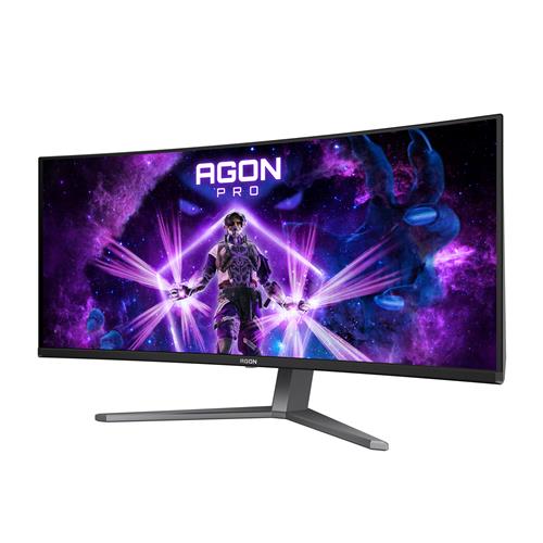 AOC AGON PRO AG346UCD Monitor PC 86,4 cm (34) 3440 x 1440 Pixel Wide Quad HD QD-OLED Nero, Grigio