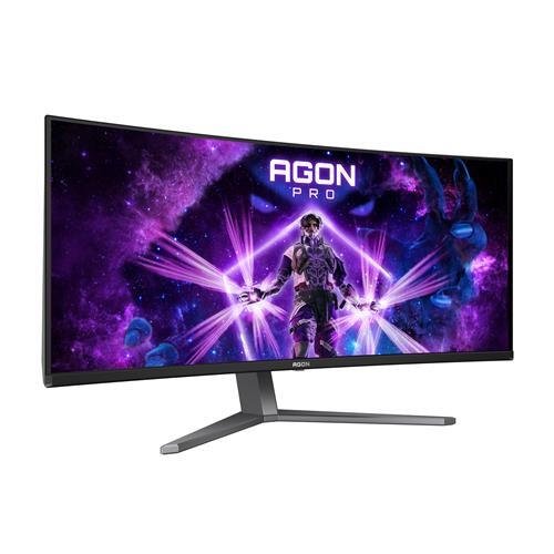 AOC AGON PRO AG346UCD Monitor PC 86,4 cm (34) 3440 x 1440 Pixel Wide Quad HD QD-OLED Nero, Grigio