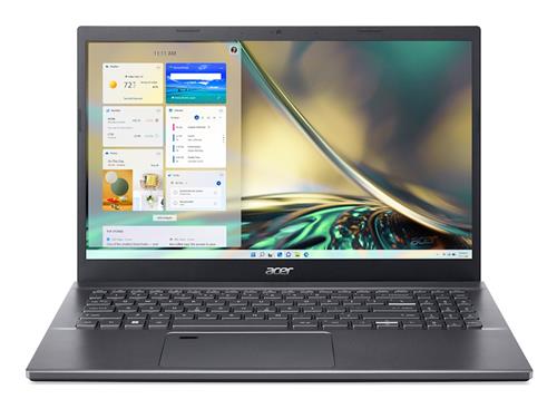 Acer Aspire 5 Intel Core i5 i5-1235U Computer portatile 39,6 cm (15.6) Full HD 16 GB DDR4-SDRAM 512 GB SSD NVIDIA GeForce RTX 2050 Wi-Fi 6E (802.11ax) Windows 11 Home Grigio