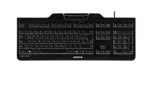 CHERRY KC 1000 SC tastiera Universale USB QWERTY Inglese UK Nero