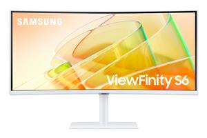 Samsung S65TC LED display 86,4 cm (34) 3440 x 1440 Pixel UltraWide Quad HD Bianco