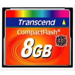 8GB 133X COMPACTFLASH (STANDARD) R50 W20