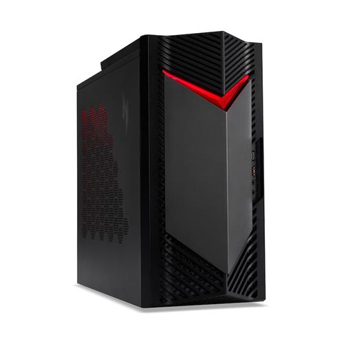 Acer NITRO 50 N50-656 Intel Core i7 i7-14700F 16 GB DDR5-SDRAM 1,02 TB SSD NVIDIA GeForce RTX 4060 Windows 11 Home Tower PC Nero