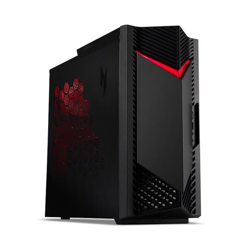 Acer NITRO 50 N50-656 Intel Core i7 i7-14700F 16 GB DDR5-SDRAM 1,02 TB SSD NVIDIA GeForce RTX 4060 Windows 11 Home Tower PC Nero
