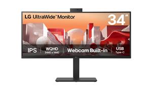 LG 34BA85QE-B Monitor PC 86,4 cm (34) 3440 x 1440 Pixel Wide Quad HD LCD Nero