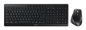 CHERRY JD-8550DE-2 tastiera Mouse incluso Casa/ufficio RF Wireless QWERTZ Tedesco Nero