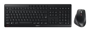 CHERRY JD-8550FR-2 tastiera Mouse incluso Casa/ufficio RF Wireless AZERTY Francese Nero