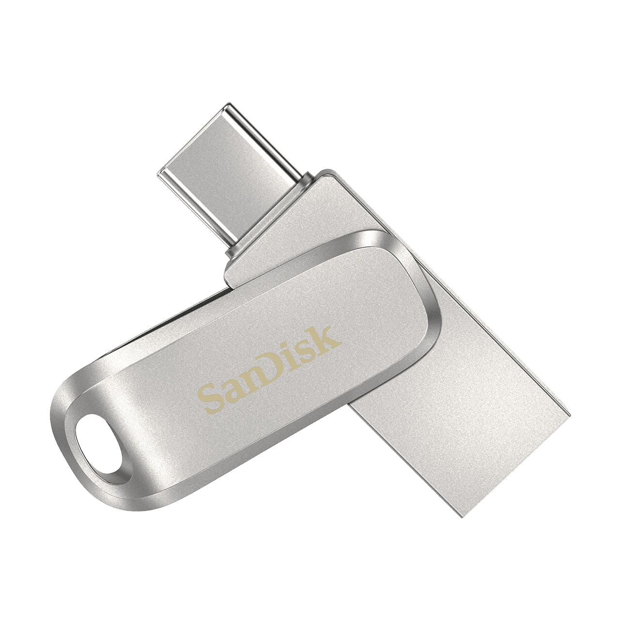 SanDisk Ultra Dual Drive Luxe unità flash USB 64 GB USB Type-A / USB Type-C 3.2 Gen 1 (3.1 Gen 1) Acciaio inox