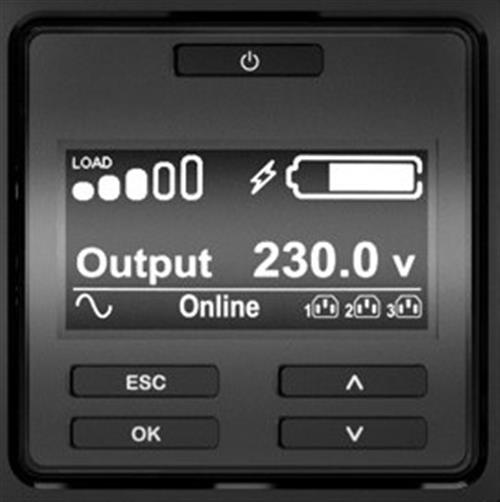 APC SRT3000XLI gruppo di continuità (UPS) Doppia conversione (online) 3 kVA 2700 W 10 presa(e) AC