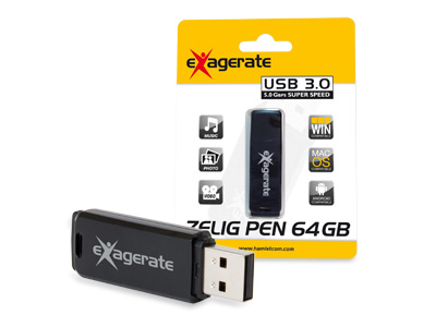 Hamlet Zelig Pen Usb 3.0 pen drive 64 gb