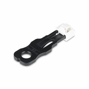 StarTech.com RJ45LOCKANDKEY clip sicura Bloccaporte + chiave RJ-45 Nero, Bianco 10 pz