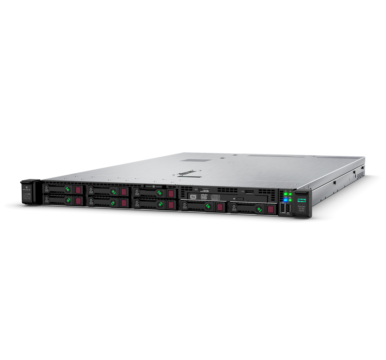 HPE ProLiant DL360 Gen10 4214R 2.4GHz 12-core 1P 32GB-R MR416i-a 8SFF BC 800W PS Server