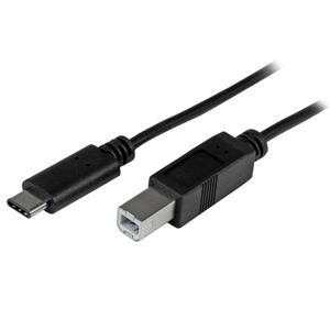 StarTech.com USB2CB2M cavo USB USB 2.0 USB C USB B Nero