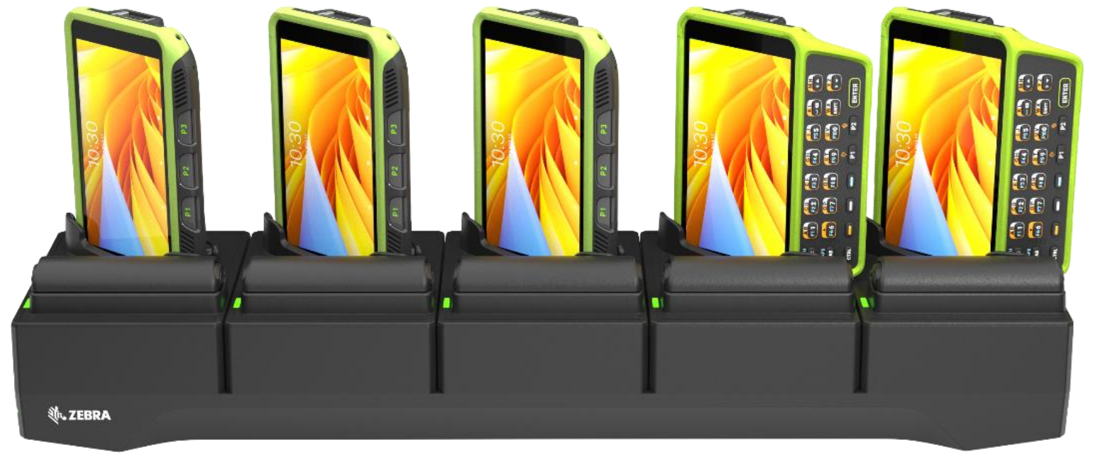 Zebra CRD-WT64-5S5BE-01 Caricabatterie per dispositivi mobili Computer portatile Nero Interno