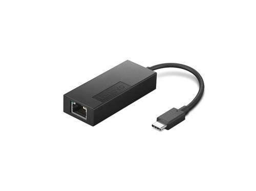 Lenovo 4X91H17795 replicatore di porte e docking station per laptop RJ-45 Nero