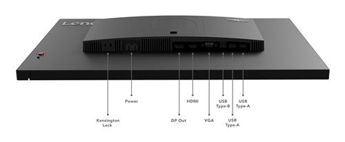 Lenovo ThinkVision T24i-30 LED display 60,5 cm (23.8) 1920 x 1080 Pixel Full HD Nero