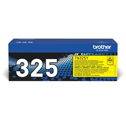 Brother TN-325Y cartuccia toner 1 pz Originale Giallo