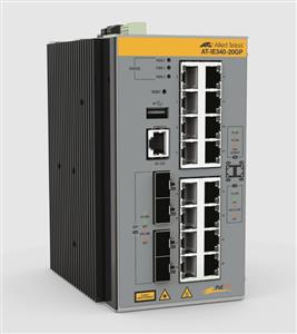 Allied Telesis AT-IE340-20GP-980 switch di rete Gestito L3 Gigabit Ethernet (10/100/1000) Supporto Power over Ethernet (PoE) Grigio