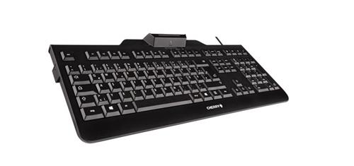 CHERRY KC 1000 SC tastiera USB QWERTZ Svizzere Nero