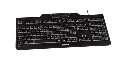 CHERRY KC 1000 SC tastiera USB QWERTZ Svizzere Nero