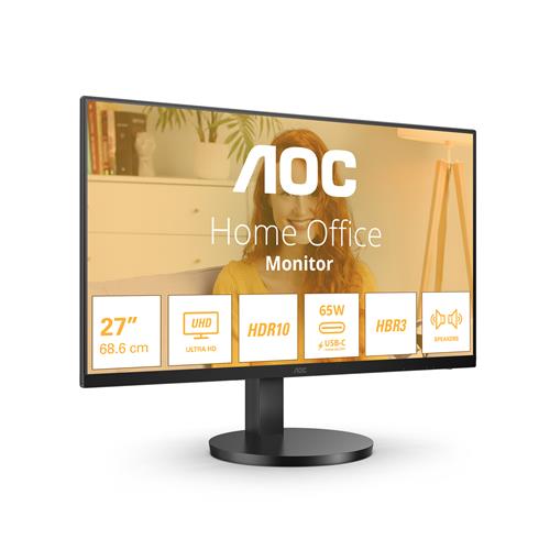 AOC B3 U27B3CF Monitor PC 68,6 cm (27) 3840 x 2160 Pixel 4K Ultra HD LCD Nero