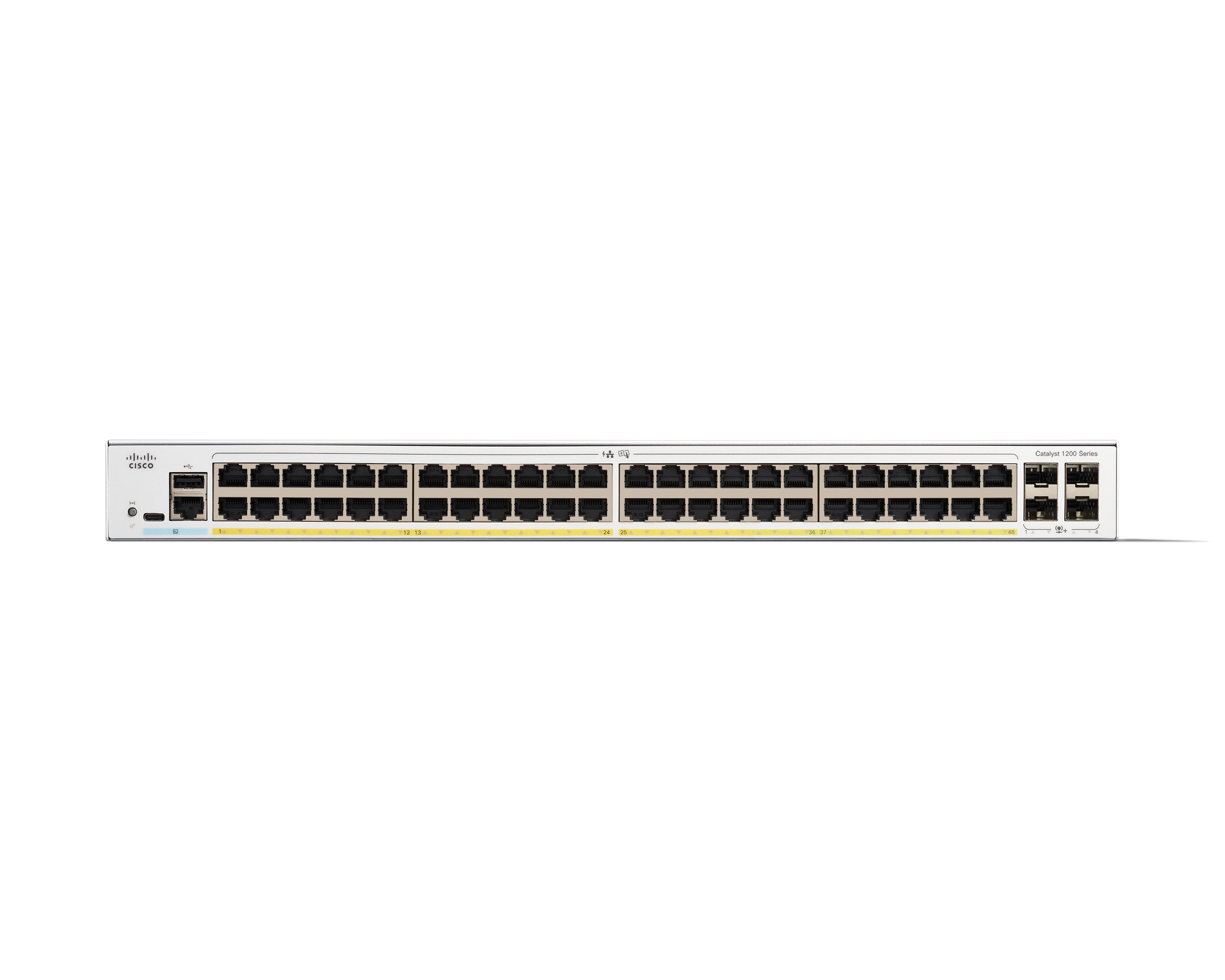 Cisco C1200-48P-4X switch di rete Gestito L2/L3 Gigabit Ethernet (10/100/1000) Bianco