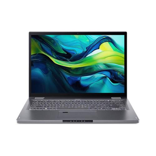 Acer Aspire ASP14-51MTN-78QC Intel Core 7 150U Ibrido (2 in 1) 35,6 cm (14) Touch screen WUXGA 16 GB LPDDR5-SDRAM 512 GB SSD Wi-Fi 6 (802.11ax) Windows 11 Home Grigio