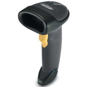 Motorola LS2208 Bar Code Scanner, 7 ft Black 1D Laser Nero