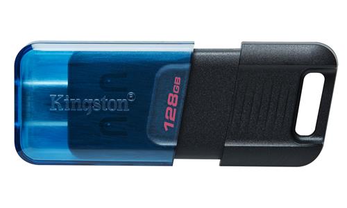 Kingston Technology DataTraveler 80 M unità flash USB USB tipo-C 3.2 Gen 1 (3.1 Gen 1) Nero, Blu