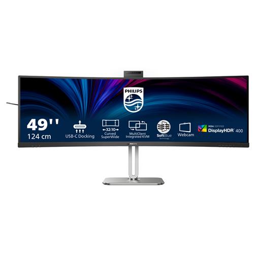 Philips 49B2U6900CH/00 Monitor PC 124 cm (48.8) 5120 x 1440 Pixel Dual QHD LCD Nero