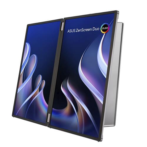 ASUS ZenScreen Duo OLED MQ149CD Monitor PC 35,6 cm (14) 1920 x 1200 Pixel WUXGA Argento